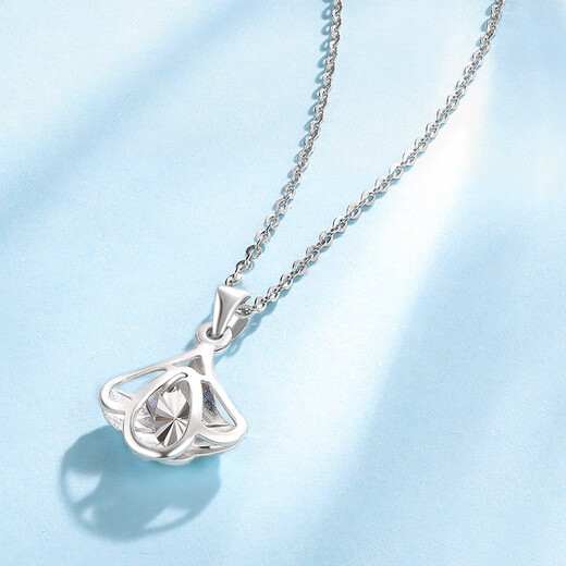 Liuguifu Jewelry PT950 platinum pendant, smart skirt, platinum necklace pendant for women, PT0600012 1.30g