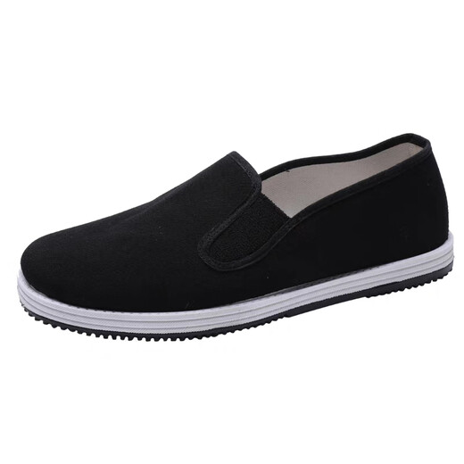 
3531 black cloth shoes old Beijing cloth shoes men's spring and summer anti-slip anti-odor breathable casual work labor insurance policy cloth shoes women black size 41