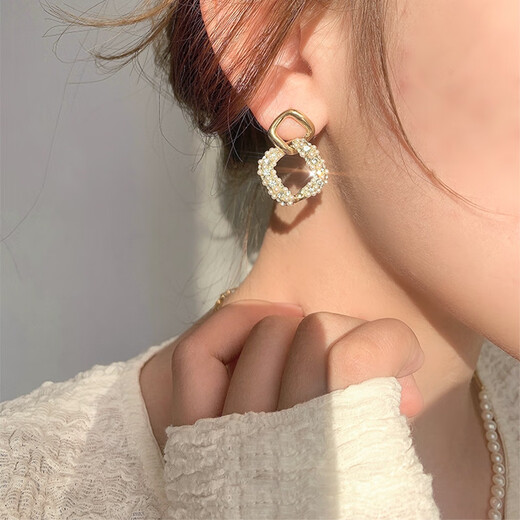 SENDME birthday gift for my wife, S925 silver earrings gift box, earrings, women's earrings, 9 pairs of fashionable earrings, gift box