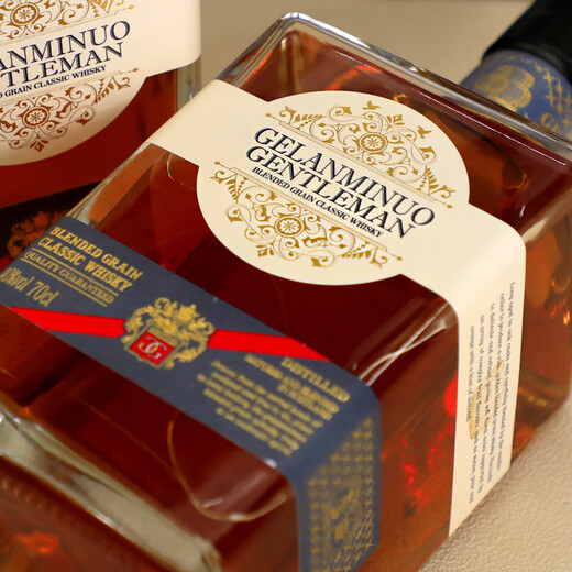 格兰米诺（Gelanminuo）绅士 威士忌 英国进口 40度 700ml*6瓶 整箱装