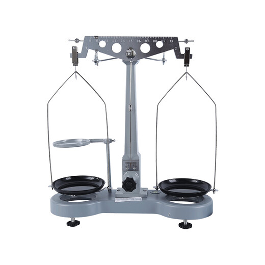 Keruicai physics teaching balance one ten thousandth student analytical balance weighing high precision pallet laboratory single lever balance mechanical frame teaching aids physics balance