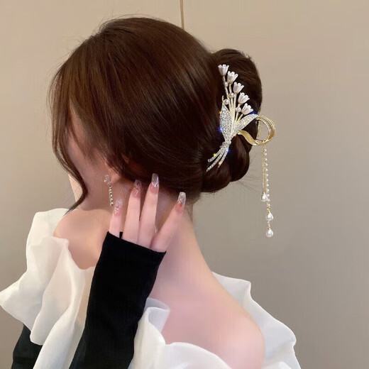 Coiffure en épingle à cheveux en épingle à cheveux de blé ancienne pour femmes avec un cadeau d'anniversaire haut de gamme haut de gamme 2025 Clip haut de gamme pour les filles petite amie Suisui ping un ensemble en épingle à cheveux [boîte-cadeau]