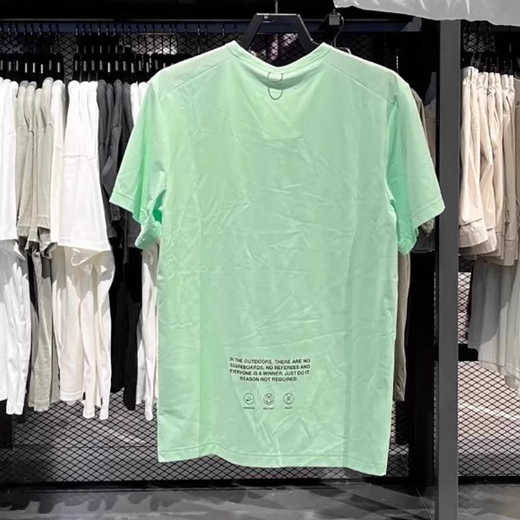 Nike (NIKE) short-sleeved men's summer new style breathable quick-drying running training T-shirt for men's sports and casual solid color top half-sleeved HF6169-376 XL /180/96A