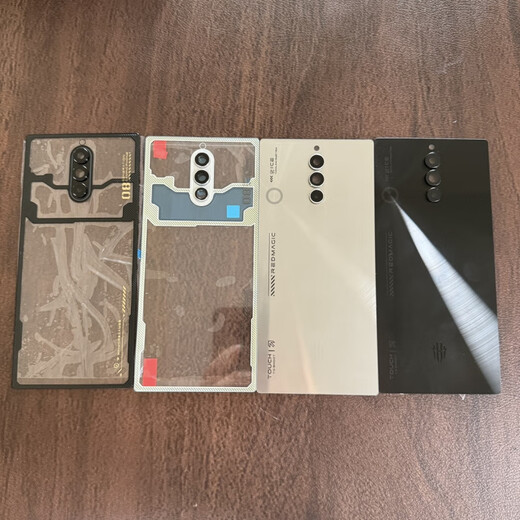 Nubia mobile phone adapted to Red Magic mobile phone original brand new Red Magic 8pro 8pro+ original glass back cover 8Spro+ glass back shell lens accessories new 8Spro/+ original ice-covered silver wing back cover