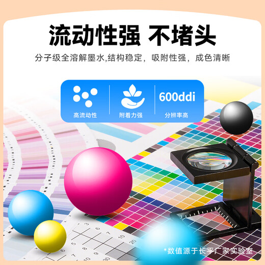Чангинг подходит для HP HP Smart Tank 519 678 676 672 755 758 750 510 675 660-670Series ПРИНТЕР Чернила, заполненные желтыми чернилами