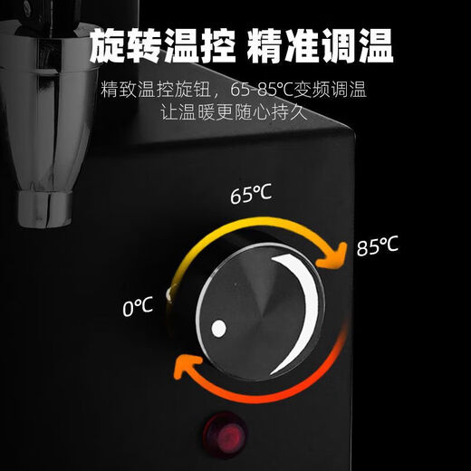 Buffet milk tripod stainless steel electric juice bucket buffet hot drink machine 7-liter single-head transparent bucket smart touch screen hot sale