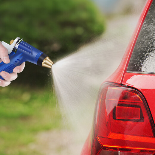Orichi high-pressure car wash water gun household car brushing watering flower pipe cleaning supplies set D5 water gun + connector + 20 meter pipe