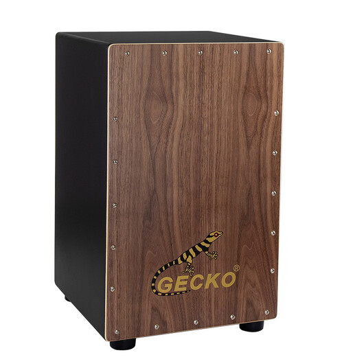 
GECKO Kahong Drum Kahong Drum Flamenco drum square box drum sitting drum instrument hitting wooden box hand-shot wooden box drum CL50BK black model (snare drum sounds strings)