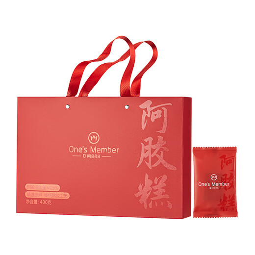 One's Member26%阿胶糕400g 补气血 女性滋补品 产地东阿 送礼 送长辈送父母