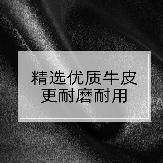 奢顿（SHRRADOO）护照包卡包男士轻薄便携旅行护照防盗刷护照保护套真皮套 黑色
