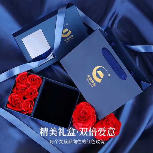 China Gold (CHINA GOLD) Möbius Ring Platinum Necklace Women's Platinum Diamond Pendant Birthday Gift for Girlfriend and Wife Wedding Anniversary Jingsuda Platinum Möbius Diamond Necklace