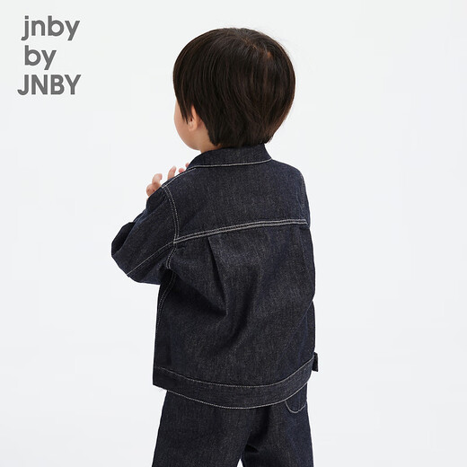 jnby by JNBY[江南布衣婴童]秋夹克外套大口袋潮酷休闲感男女童婴儿YN8610400 991牛仔藏青 100 cm