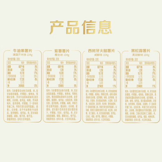 Lay's Potato Chips Purple Sweet Potato Chips Coconut Milk Flavor 104g