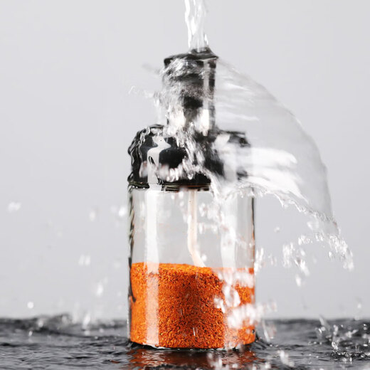 JIMANG Salt Shaker Glass Combination Set Home Condiment Container Storage Box Kitchen Condiment Jar Buy 2 Get 2 Free 4 in total with tags