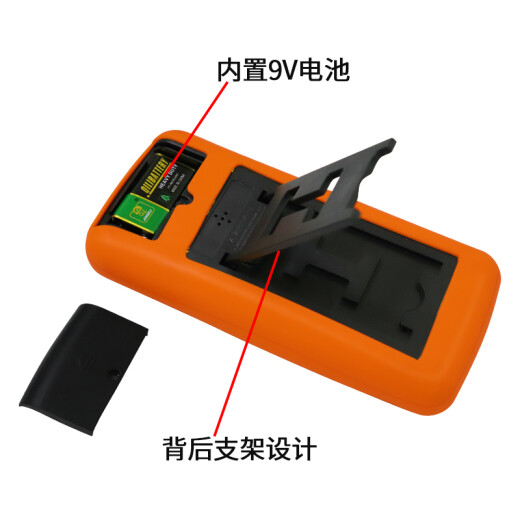 Электрик Budi Electrician DT9205A Высокопроницаемый электронный мультиметровый показатель Multimeter Multiemeter Anti-Hurn Belt Automatic STANDATION + Стандарт + набор зарядки + Специальные часы PEN + Сумка для ткани.