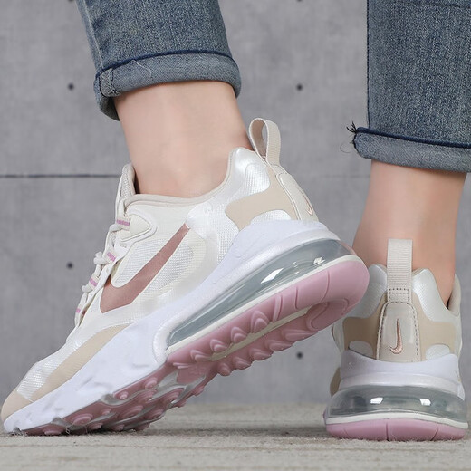 Nike (Nike) Damenschuhe Air Max 270 Luftkissen Sportschuhe modische Polsterung atmungsaktivem Top-Laufschuhen at6174-002 35.5