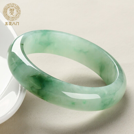 Various jade bracelets, women's jade bracelets, waxy ice species, Burmese old pit jade bracelets, natural A-grade jade bracelets, gifts, ring size 50-60
