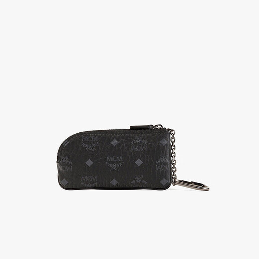 McM Aren Wallet Hanging Decoration Coin Wallet Carte Sac Couple de sortie noire de sortie [Cadeau de la Saint-Valentin chinois]