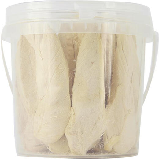 Chuhua Freeze-Dried Chicken Breast Cat Snacks Nutritional Fattening Pet Chicken Dry Dog and Cat Food into Kitten Family Bucket Freeze-dried Chicken Breast 180g