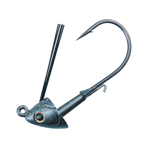 DAIWA BANK HACKER HEAD Lead head hook fishing hook bass fishing accessories fishing gear supplies SOLID BLACK 3/8OZ (10g 2 pieces/bag)