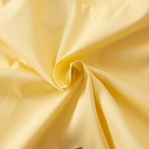 DAVE&BELLA summer children's UV-resistant tops, boys' light coats, girls' hooded sun protection clothes, children's casual outerwear, yellow 130 cm (recommended height 120-130cm)