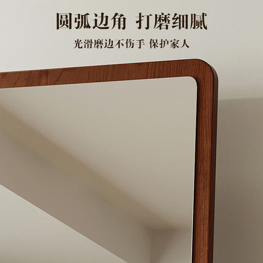 安尔雅镜子全身镜落地镜家用穿衣镜试衣镜女生卧室挂墙大镜子2