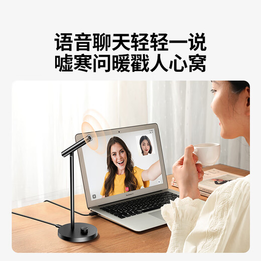 Greenlink USB computer desktop microphone intelligent noise reduction condenser microphone computer desktop notebook video conferencing game voice online class live broadcast suitable speaker 55343