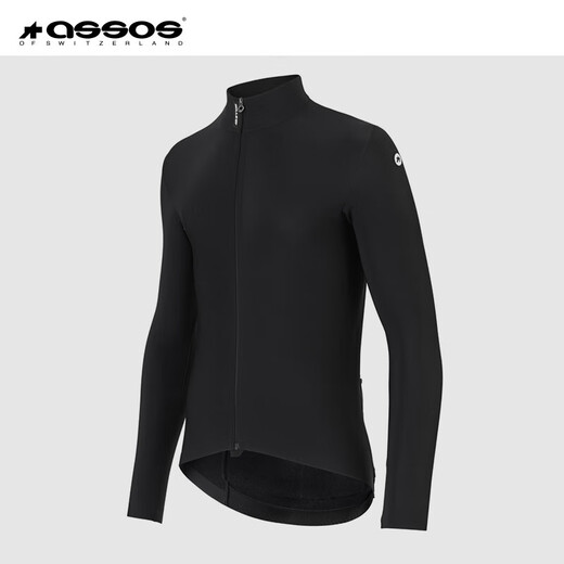 ASSOS cycling jersey men's spring and autumn fleece long-sleeved top warm MILLE GT Spring Fall Jersey C2 black L