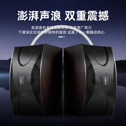 InAndOn音王 家庭影院ktv音响套装 2025新款家庭KTV一体机全套 卡拉ok点唱机组合 专业点歌机功放音箱设备 落地21.5吋点歌机+8吋音响套装+3T