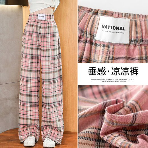 优优1点（Yoyo one）2025新款夏季女童短袖套装夏天洋气时髦儿童夏装休闲裤子女大童装 9889白色+15009紫色 160cm