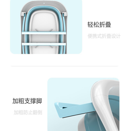 Zigman Pet Dog Cat Bath Basin Small and Medium-sized Dog Bath Golden Retriever Samye Bath Basin Foldable# Luxury Model Extra Large Foldable