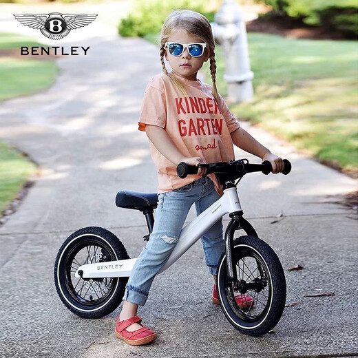宾利Bentley宾利儿童平衡车宝宝滑步车无脚踏滑行竞速玩具车周岁礼物 蓝色