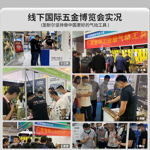圣耐尔 台湾气动打磨机工业级风磨笔小型高速玉石雕刻磨抛光机打磨笔 S- S-6636精密款高扭力型送60件套