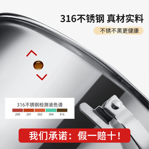 Newair 316 stainless steel lard basin with lid kitchen household oil basin oil pot oil storage tank seasoning jar