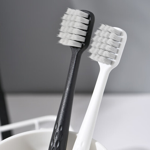 Orc Adulte Bristle Bristle Brosse à dents durs brosse à dents durs 2 pièces r6625-pack