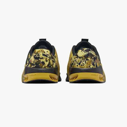 NIKE Men's Sports Shoes Weightlifting Shoes Metcon 9 AMP Cushioning Breathable Comfortable Ultra-Light Training Shoes Black Gold DZ2616-002 Standard 43/US9.5