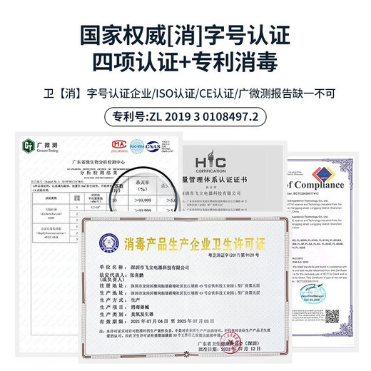 Feili duct type ozone generator central air conditioning fully automatic control ozone disinfection machine equipment food factory industrial clean workshop sterilization and deodorization 8120F 120g ozone 1200