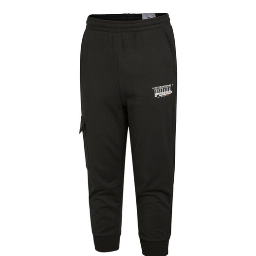 Puma (PUMA) running and fitness training sports pants, loose, comfortable, breathable and ankle-tie casual pants XXL