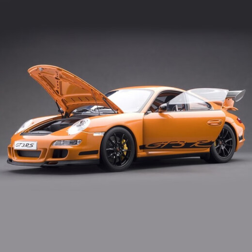 奥图亚（AUTOART）奥拓 1:12 保时捷911(997) GT3 RS 汽车模型 合金车模静态跑车 收 绿色 12118