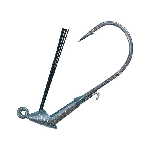 DAIWA BANK HACKER HEAD Lead head hook fishing hook bass fishing accessories fishing gear supplies SOLID BLACK 3/8OZ (10g 2 pieces/bag)