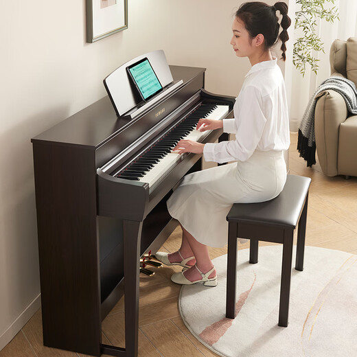 
Yamaha (YAMAHA) electric piano CLP735 835 vertical 88 key heavy hammer adult children home professional electronic piano clp725 new CLP825R rose wood color + full set of gift bags