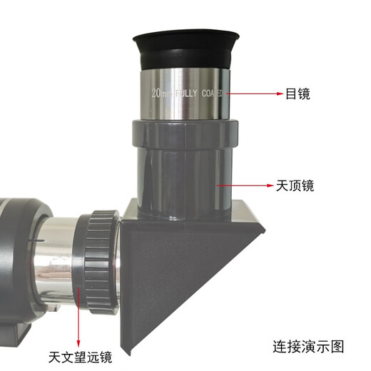 Datyson望远镜配件1.25英寸20mm天文目镜5P9853C全金属镜头带眼罩