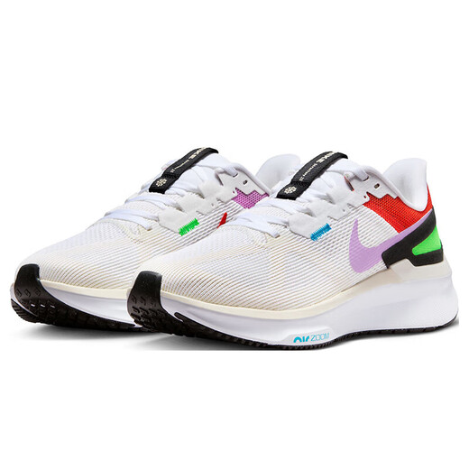 耐克NIKE跑步鞋男气垫STRUCTURE 25 SE运动鞋FV4867-100白41