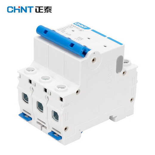 Chint (CHNT) overload protection circuit breaker NXB-63-3P-C63 industrial circuit breaker DZ47 upgraded version 63A