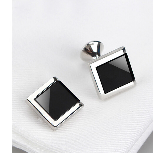 RORONOA 袖扣法式衬衫扣钉优雅袖商务休闲百搭男士袖口钉礼盒装【好物】 KF012