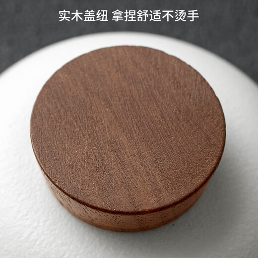 Portable travel tea set, outdoor tea cup, business trip, one pot, four cups, Bai Yanqi camping tea set, travel set