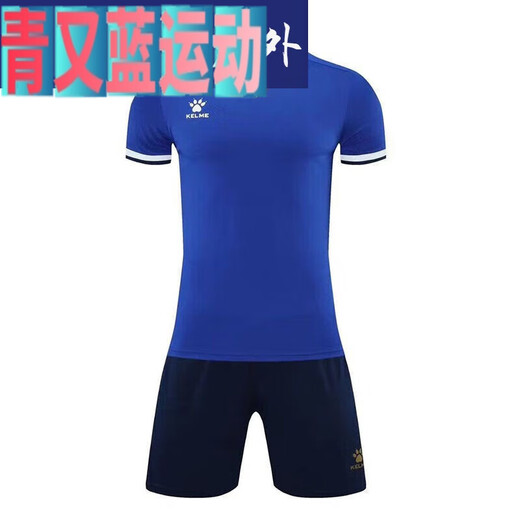 苏奈雪足球服套装定制短袖球衣男女儿童速干训练队服学生印字印号 1048