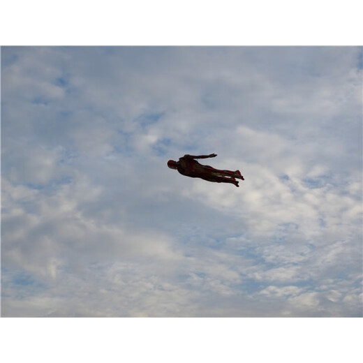 Modellflugzeug Festflügelfernbedienung Elektrische Flugzeug Taillenschieber Epp Iron Man Spider-Man-Modellflugzeug, 0 Minuten Akkulaufzeit PNP (müssen sich selbst zusammenbauen, Eisen Mann bemalt