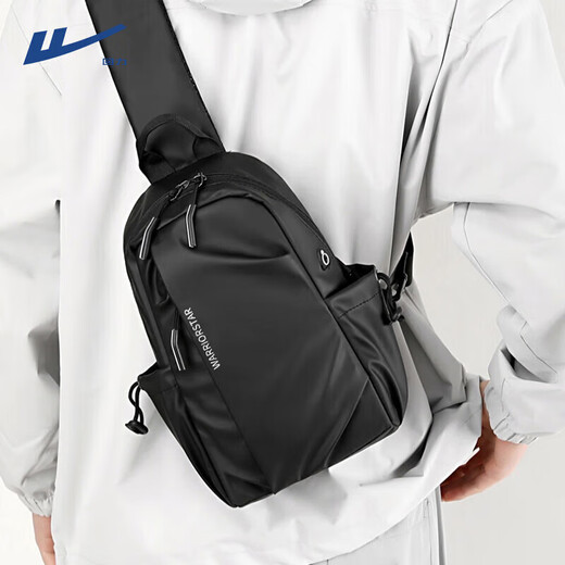 
Huili chest bag for men's shoulder bag for women's versatile casual waist bag sports hanging bag backpack slanted shoulder bag splash-proof new crossbody bag