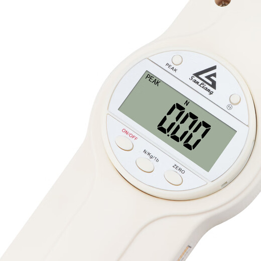 Three-quantity digital display push-pull force meter pointer pull force tester pressure gauge testing machine spring dynamometer JDI16 digital display SF-500N (50kg)